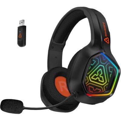 Connect IT Herní sluchátka s mikrofonem BIOHAZARD Blast, Bezdrátové RF 2.4GHz a Bluetooth, černá (Kabellos), Gaming Headset, Schwarz Connect IT Herní sluchátka s mikrofonem BIOHAZARD Blast, Bezdrátové RF 2.4GHz a Bluetooth, černá (Kabellos), Gaming Headset, Schwarz