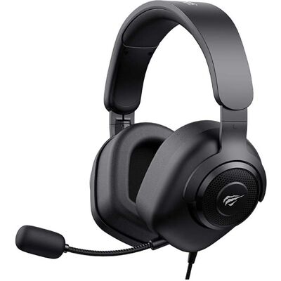 Havit H2230U Gaming-Kopfhörer (schwarz) (Kabelgebunden, Kabellos), Gaming Headset, Schwarz Havit H2230U Gaming-Kopfhörer (schwarz) (Kabelgebunden, Kabellos), Gaming Headset, Schwarz