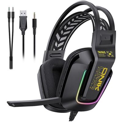 Onikuma X13 Black 3.5MM GAMING HEADSET (Kabelgebunden), Gaming Headset, Schwarz Onikuma X13 Black 3.5MM GAMING HEADSET (Kabelgebunden), Gaming Headset, Schwarz