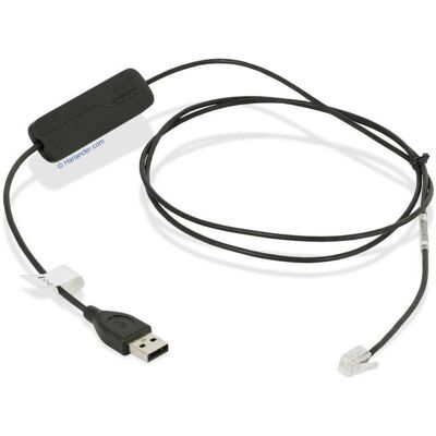 Poly DA40 RJ-11 Wideband USB-Adapter, Headset Zubehör Poly DA40 RJ-11 Wideband USB-Adapter, Headset Zubehör