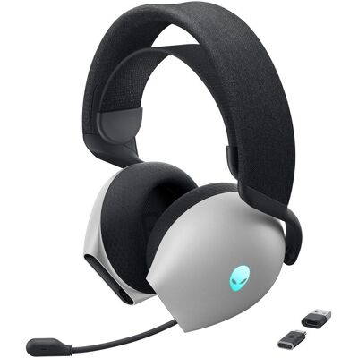 Dell Alienware AW720H (Kabelgebunden, Kabellos), Gaming Headset, Schwarz, Weiss Dell Alienware AW720H (Kabelgebunden, Kabellos), Gaming Headset, Schwarz, Weiss