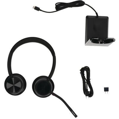 HP Poly Voyager 4320 USB-C Headset (Kabelgebunden, Kabellos, USB-C, Zoom), Office Headset, Schwarz HP Poly Voyager 4320 USB-C Headset (Kabelgebunden, Kabellos, USB-C, Zoom), Office Headset, Schwarz