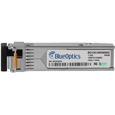 BlueOptics Raisecom USFP-Gb/SS34-D-R kompatibler SFP BO15C4955680D, Transceiver, Silber BlueOptics Raisecom USFP-Gb/SS34-D-R kompatibler SFP BO15C4955680D, Transceiver, Silber