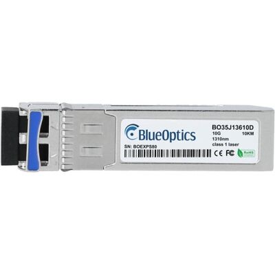 BlueOptics Evertz Scorpion SFP10G-TR13-A kompatibler SFP+ BO35J13610D, Transceiver, Silber BlueOptics Evertz Scorpion SFP10G-TR13-A kompatibler SFP+ BO35J13610D, Transceiver, Silber