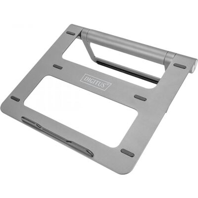 Digitus Variabler Notebookständer mit 7-Port Pop-Out USB-C Docking Station (USB-C, 7 Ports), Dockingstation + USB Hub, Grau Digitus Variabler Notebookständer mit 7-Port Pop-Out USB-C Docking Station (USB-C, 7 Ports), Dockingstation + USB Hub, Grau