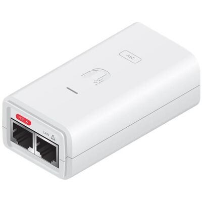 Ubiquiti PoE Injector, 24VDC, 0.3A (Proprietär 24V, 7 W), PoE Injector Ubiquiti PoE Injector, 24VDC, 0.3A (Proprietär 24V, 7 W), PoE Injector