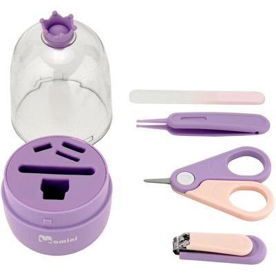 Momini, Babykörperpflege, Lilac 4-in-1 Baby Maniküre-Set Momini, Babykörperpflege, Lilac 4-in-1 Baby Maniküre-Set