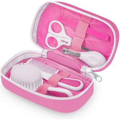 Akuku Baby-Maniküre- und Haar-Set - Rosa - Baby-Maniküre- und Haar-Set Akuku Baby-Maniküre- und Haar-Set - Rosa - Baby-Maniküre- und Haar-Set