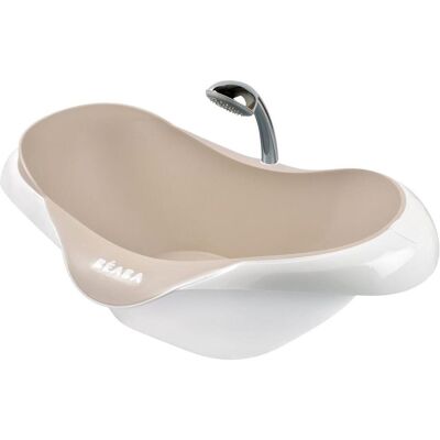 BEABA Camélé'o beige - leichte rutschfeste Badewanne mit Zubehör BEABA Camélé'o beige - leichte rutschfeste Badewanne mit Zubehör