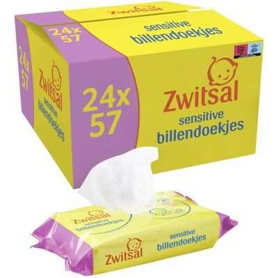 Zwitsal Baby Sensitive Diaper Wipes Zwitsal Baby Sensitive Diaper Wipes