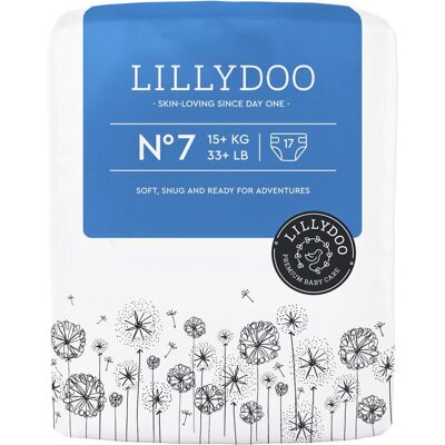 Lillydoo Windeln Gr. 7 (15+ kg), 17 St (Gr. 7, 17 Stk.) Lillydoo Windeln Gr. 7 (15+ kg), 17 St (Gr. 7, 17 Stk.)