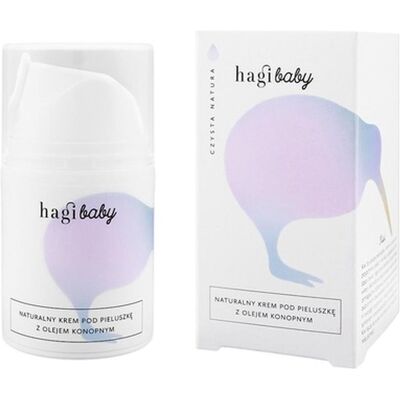 Hagi, Babykörperpflege, Baby Naturalny krem pod pieluszkę z olejem konopnym 50ml Hagi, Babykörperpflege, Baby Naturalny krem pod pieluszkę z olejem konopnym 50ml