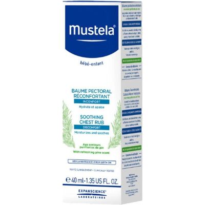 Mustela, Mamapflege, Soothing Chest Rub 40ml Mustela, Mamapflege, Soothing Chest Rub 40ml