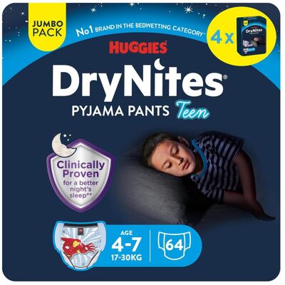 Huggies Drynites Pyjama Pants - Nacht-Schutz für Jungen Huggies Drynites Pyjama Pants - Nacht-Schutz für Jungen