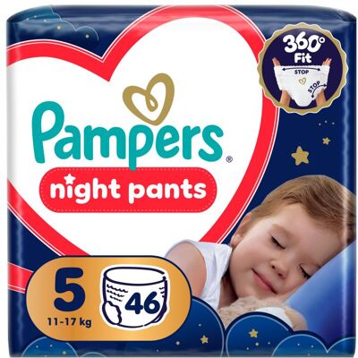 Pampers Pants Night Size 5 46 Pieces Comfortable And Absorbent Nighttime Diapers For Your Baby (Gr. 5, 46 Stk.) Pampers Pants Night Size 5 46 Pieces Comfortable And Absorbent Nighttime Diapers For Your Baby (Gr. 5, 46 Stk.)