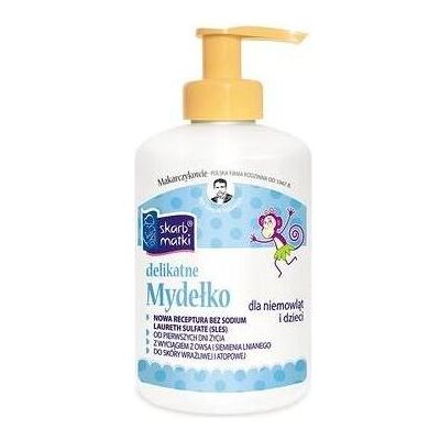 Skarb Matki, Babykörperpflege, Delikatne Mydełko dla niemowląt i dzieci w płynie 275ml Skarb Matki, Babykörperpflege, Delikatne Mydełko dla niemowląt i dzieci w płynie 275ml