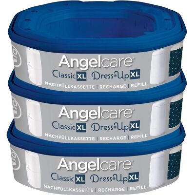 Angelcare 3er Pack Nachfüllkassetten für Windeleimer Angelcare 3er Pack Nachfüllkassetten für Windeleimer