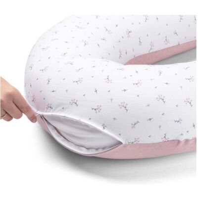 Doomoo, Stillkissen, Softy Nursing Pillow Cover, flower pink Doomoo, Stillkissen, Softy Nursing Pillow Cover, flower pink