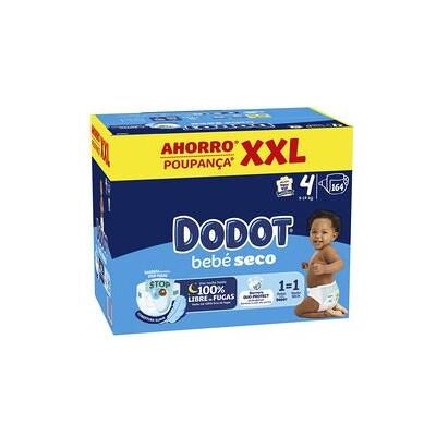 Dodot ETAPAS XXL Grösse 4 Windeln 9–14 kg 164 Stück (Gr. 4, 164 Stk.) Dodot ETAPAS XXL Grösse 4 Windeln 9–14 kg 164 Stück (Gr. 4, 164 Stk.)