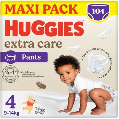 Huggies Maxi Größe 4 Babywindeln - Hohe Barrieren, Weiche Kissen Huggies Maxi Größe 4 Babywindeln - Hohe Barrieren, Weiche Kissen