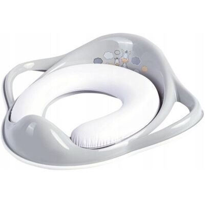 Maltex, Toilettentrainer, Zebra Padded toilet trainer Grey/White 6181 90 Maltex, Toilettentrainer, Zebra Padded toilet trainer Grey/White 6181 90