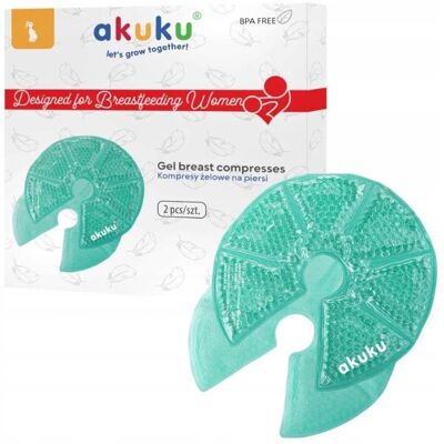 Akuku, Stilleinlagen, Gel-Stilleinlagen - 2 Stück Akuku, Stilleinlagen, Gel-Stilleinlagen - 2 Stück