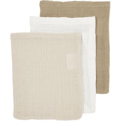 Meyco, Babybadetuch, Waschhandschuhe Set (20 x 17 cm) Meyco, Babybadetuch, Waschhandschuhe Set (20 x 17 cm)