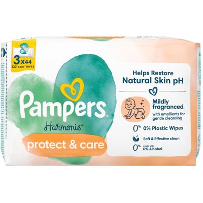 Pampers Harmonie Protect & Care (3 x 44 Stk.) Pampers Harmonie Protect & Care (3 x 44 Stk.)