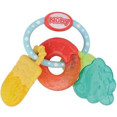 Nuby, Beissring, Beissring mit Eisgel Früchte (3 Monate) Nuby, Beissring, Beissring mit Eisgel Früchte (3 Monate)