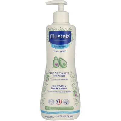 Mustela, Babykörperpflege, Reinigungsmilch ohne Nachspülen Mustela, Babykörperpflege, Reinigungsmilch ohne Nachspülen