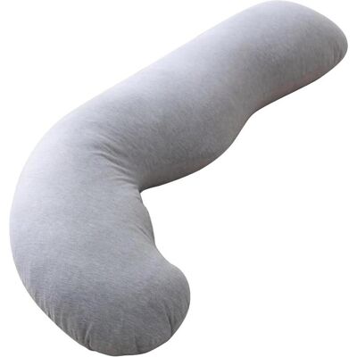 Momcozy, Stillkissen, J Shaped Maternity Body Pillow (137 x 62 cm) Momcozy, Stillkissen, J Shaped Maternity Body Pillow (137 x 62 cm)