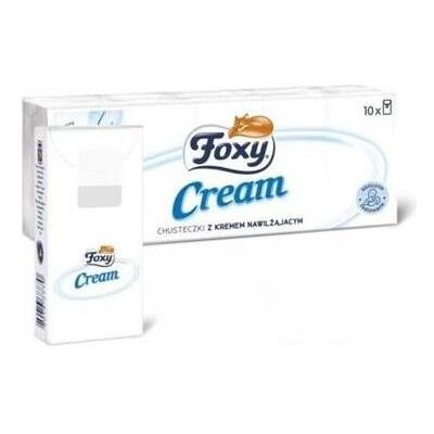 Foxy Wischtücher mit Feuchtigkeitscreme, 10 Stücke Foxy Wischtücher mit Feuchtigkeitscreme, 10 Stücke
