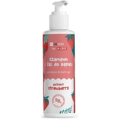 Hiskin, Babykörperpflege, Kids Shampoo And Bath Gel Strawberry 280Ml Hiskin, Babykörperpflege, Kids Shampoo And Bath Gel Strawberry 280Ml
