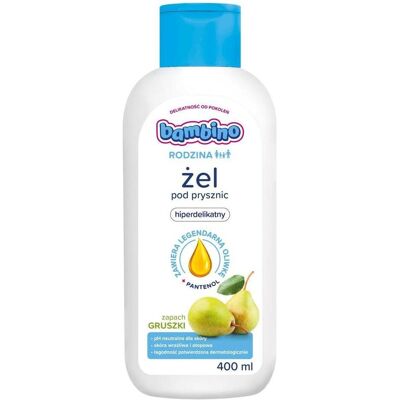 Nivea, Babykörperpflege, BAMBINO Rodzina żel pod prysznic Gruszka 400ml Nivea, Babykörperpflege, BAMBINO Rodzina żel pod prysznic Gruszka 400ml