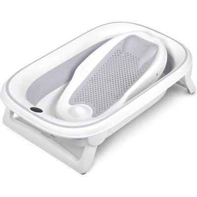 Nukido, Babybadewanne, Faltbare Babybadewanne mit Thermometer Nukido, Babybadewanne, Faltbare Babybadewanne mit Thermometer