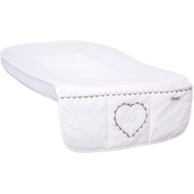 Maison Nougatine Temma wrap pad white Maison Nougatine Temma wrap pad white