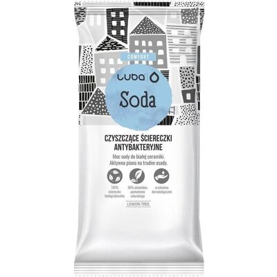 Luba Antibakterielle Tücher Soda - 24 Stück Luba Antibakterielle Tücher Soda - 24 Stück