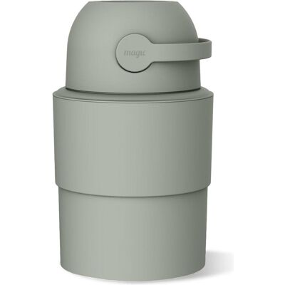 Magic M Diaper trash can, green Magic M Diaper trash can, green