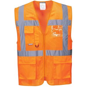 Portwest, Warnweste, Warn-Meshweste Athen Executive, leuchtorange, EN ISO 20471, 100% PL, Gr. 2XL (XXL) Portwest, Warnweste, Warn-Meshweste Athen Executive, leuchtorange, EN ISO 20471, 100% PL, Gr. 2XL (XXL)