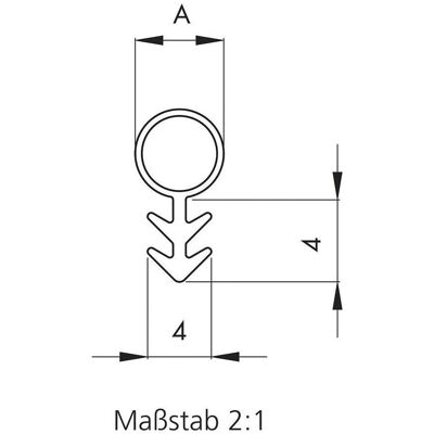 Elton, Türdichtung, ELLEN Dichtprofil Tannenzapfen 104,25m,Silikon,braun,Ø4mm Elton, Türdichtung, ELLEN Dichtprofil Tannenzapfen 104,25m,Silikon,braun,Ø4mm