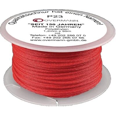 HP Autozubehör, Seil, Maurerschnur Länge 20 m Ø 1 mm 15 kg Polyethylen rot (20 m) HP Autozubehör, Seil, Maurerschnur Länge 20 m Ø 1 mm 15 kg Polyethylen rot (20 m)