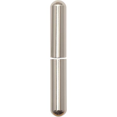SFS, Türband, Aufsteckhülse 3-DIM rund Türband ø 15mm H 92mm oben/unten, Alu vernickelt SFS, Türband, Aufsteckhülse 3-DIM rund Türband ø 15mm H 92mm oben/unten, Alu vernickelt