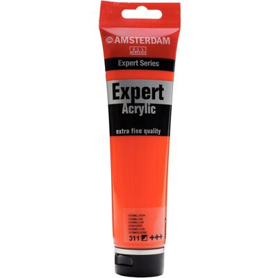 Amsterdam, Künstlerfarbe + Bastelfarbe, Expert Acrylfarbe Tube 150 ml Zinnober 311 (150 ml) Amsterdam, Künstlerfarbe + Bastelfarbe, Expert Acrylfarbe Tube 150 ml Zinnober 311 (150 ml)