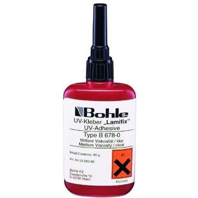 Bohle, Möbelausstattung, UV-Klebstoff Verifix B-678-0 Lamifix (1 Stk.) Bohle, Möbelausstattung, UV-Klebstoff Verifix B-678-0 Lamifix (1 Stk.)