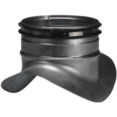 Lindab PSU 400-400 Belüftungssystem - Stahl, 90° Winkel, D Klasse Lindab PSU 400-400 Belüftungssystem - Stahl, 90° Winkel, D Klasse