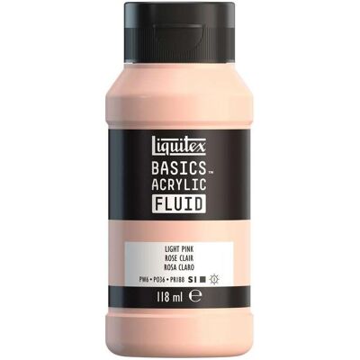 Liquitex - Basics Fluid - Hellrosa - 118ml - Farbe Liquitex - Basics Fluid - Hellrosa - 118ml - Farbe