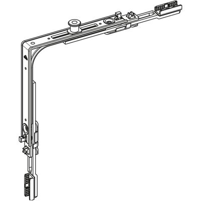 Roto, Drehkippbeschlag, E-Tec Control NT/NX Eckumlenkung MVS 1P Zapfen silber Roto, Drehkippbeschlag, E-Tec Control NT/NX Eckumlenkung MVS 1P Zapfen silber