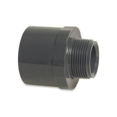 Magni, Rohrverbindungstechnik, PVC-U Übergangsnippel 50/63 mm x 2 Klebemuffe/Klebestutzen x (Rohrverschraubung) Magni, Rohrverbindungstechnik, PVC-U Übergangsnippel 50/63 mm x 2 Klebemuffe/Klebestutzen x (Rohrverschraubung)