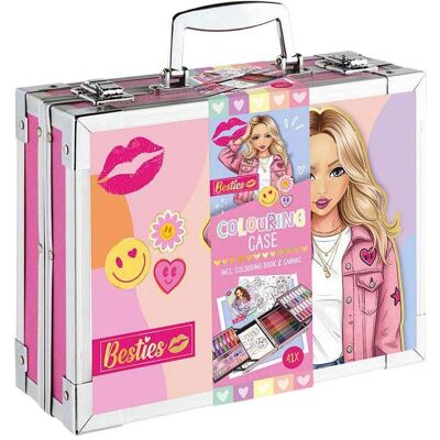 Grafix, Künstlerfarbe + Bastelfarbe, Besties Metallfarbenes Etui inkl. Canvas Grafix, Künstlerfarbe + Bastelfarbe, Besties Metallfarbenes Etui inkl. Canvas