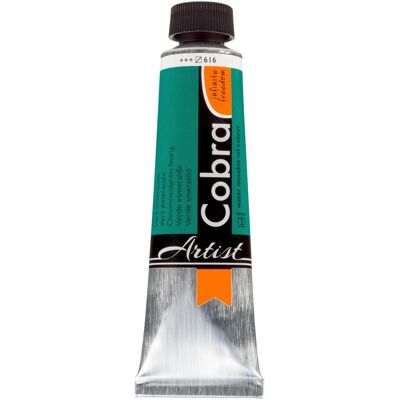 Cobra Künstlerfarbe + Bastelfarbe, Artist Ölfarbe Tube 40 ml Chromoxidgrün Feurig 616 (40 ml) Cobra Künstlerfarbe + Bastelfarbe, Artist Ölfarbe Tube 40 ml Chromoxidgrün Feurig 616 (40 ml)